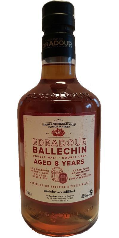 Ballechin 2008  Double Malt - Double Cask