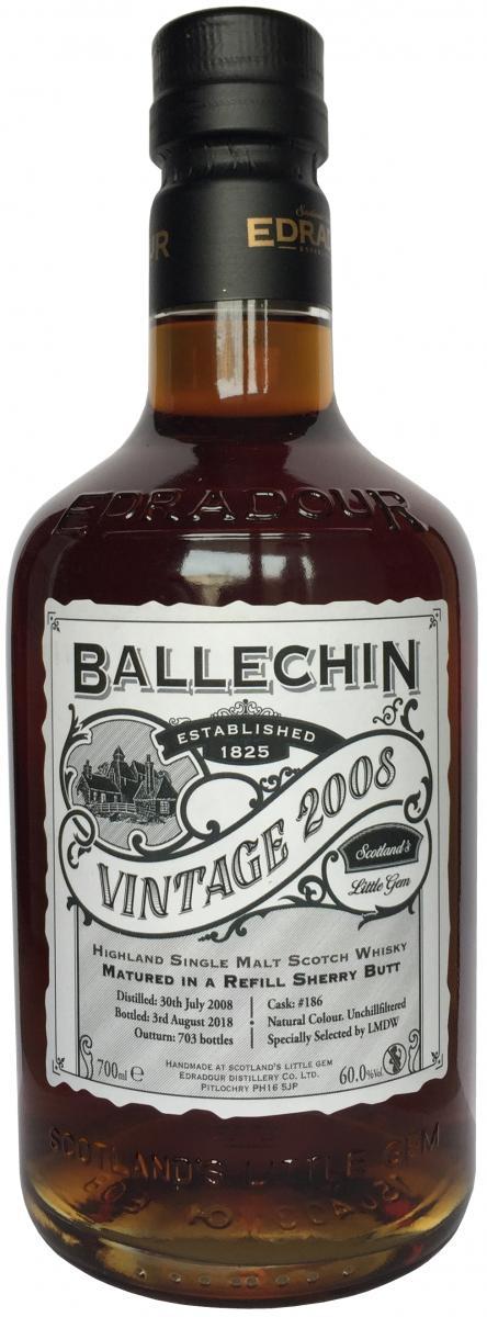 Ballechin 2008 Vintage  The Chronicles