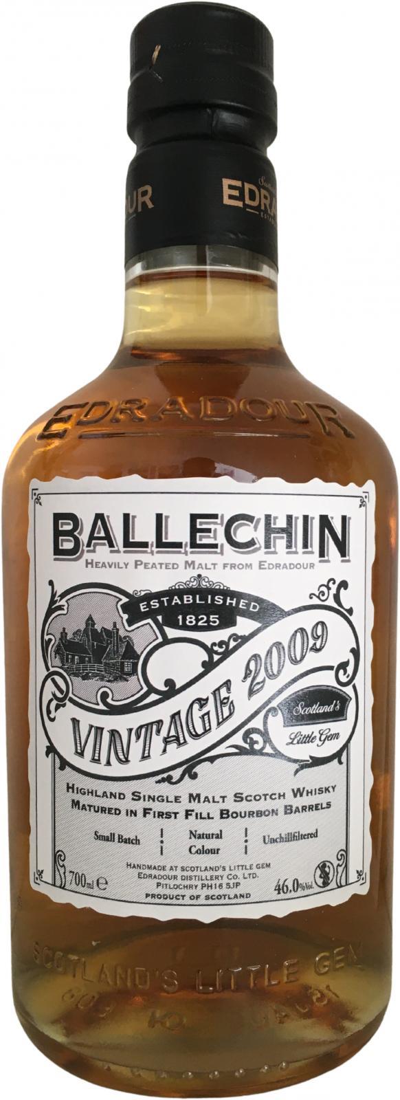 Ballechin 2009 Vintage  The Chronicles