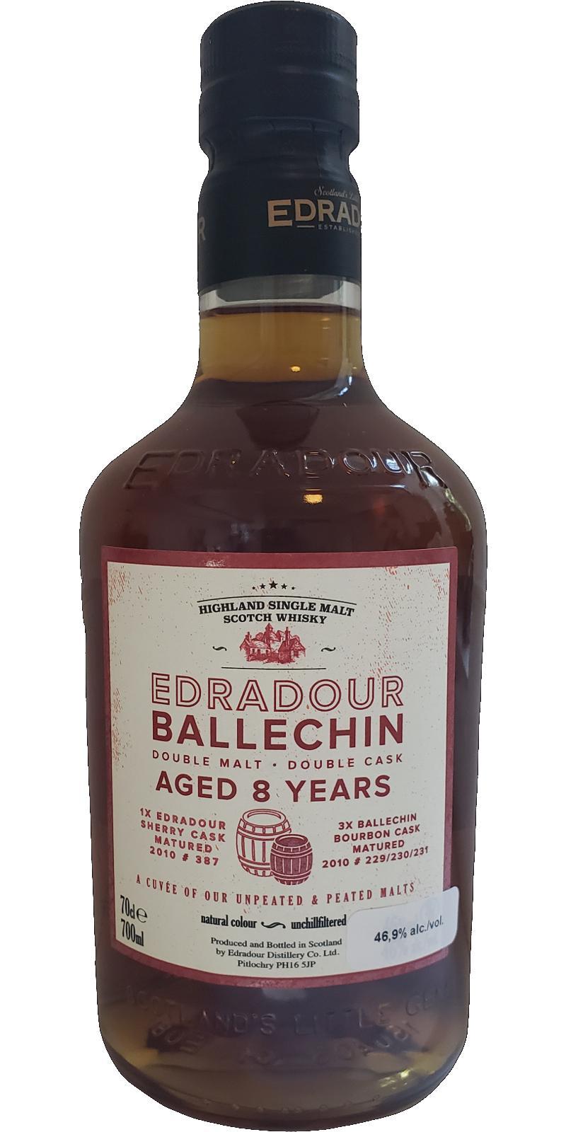 Ballechin 2010  Double Malt - Double Cask