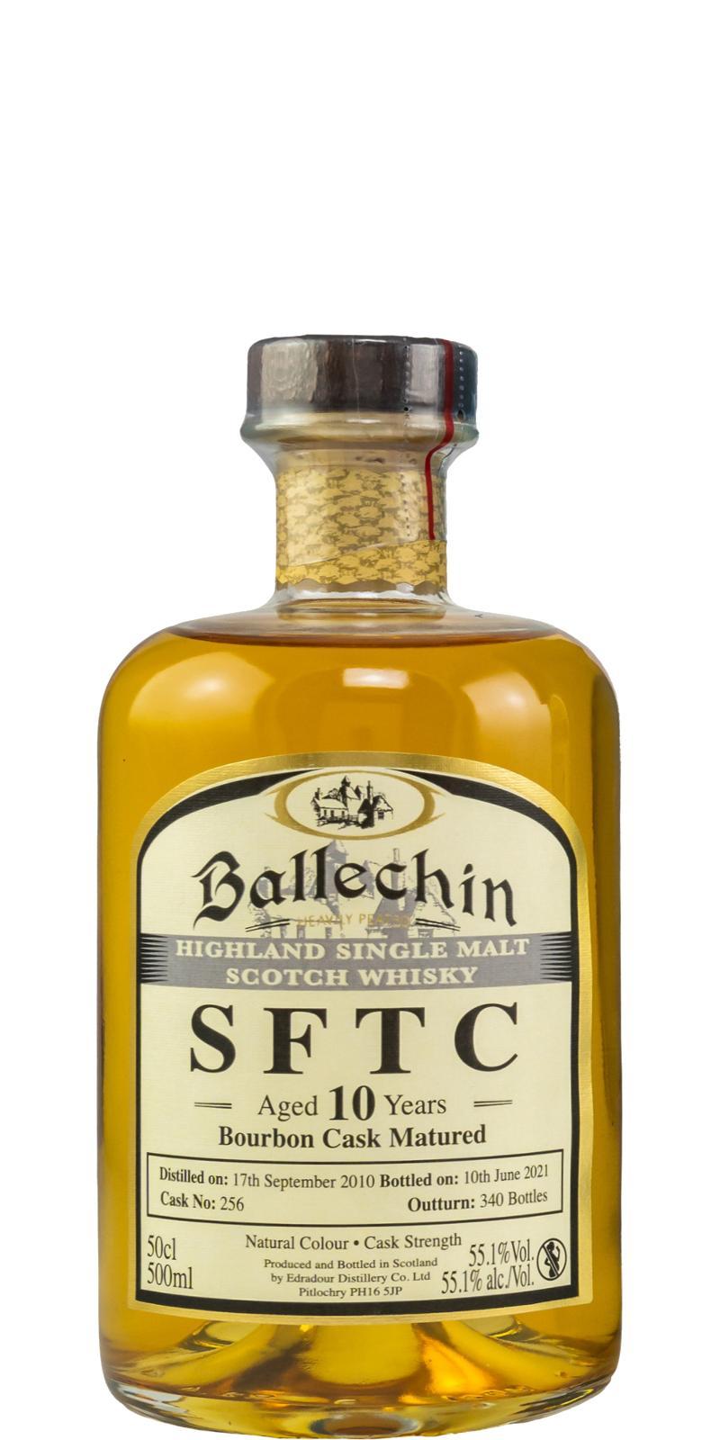 Ballechin 2010  SFTC - Bourbon Cask Matured