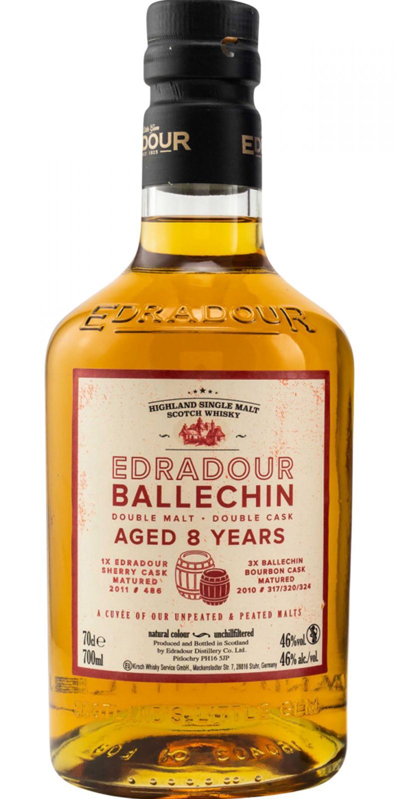 Ballechin 2011  Double Malt - Double Cask