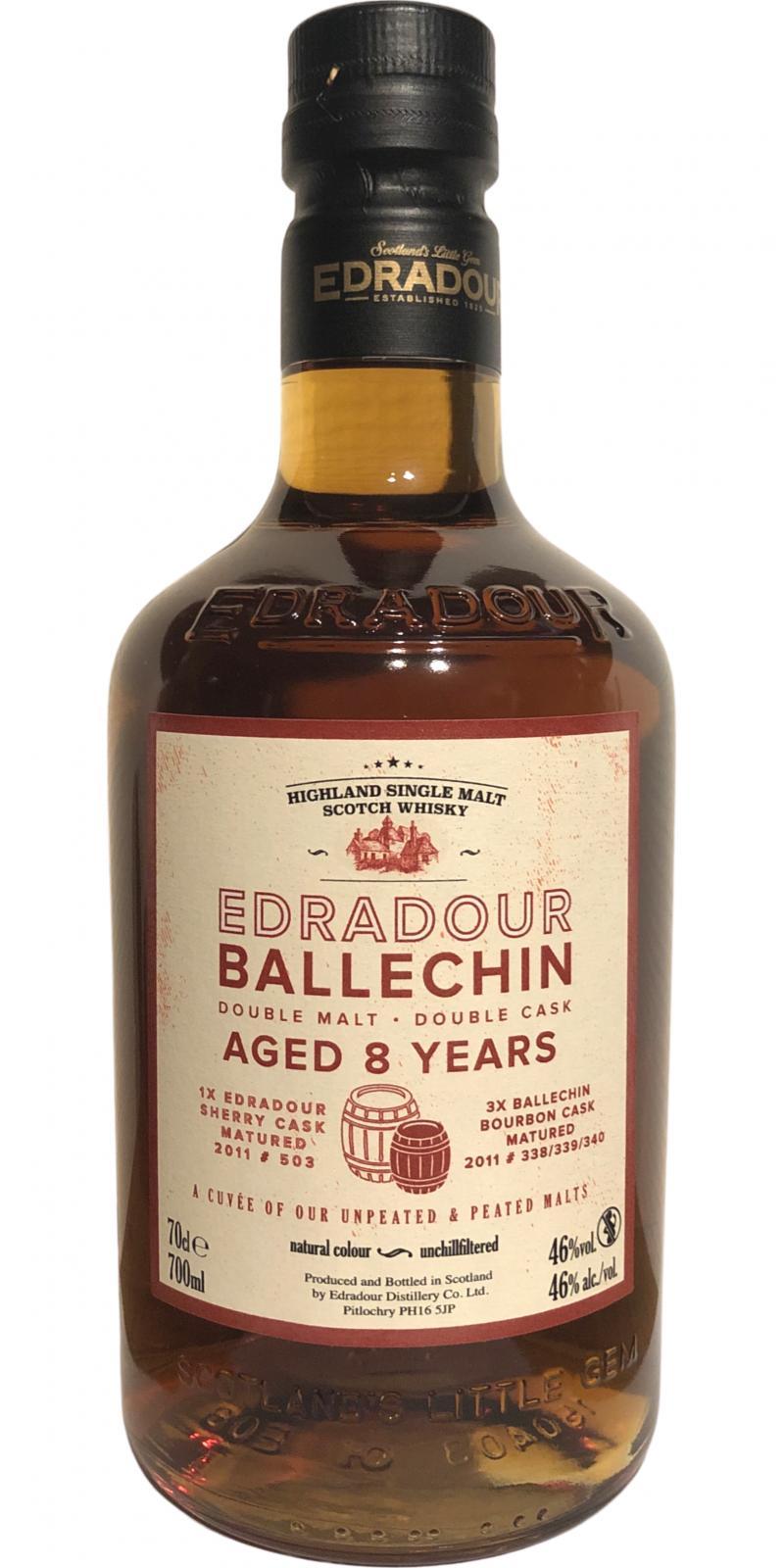 Ballechin 2011  Double Malt - Double Cask