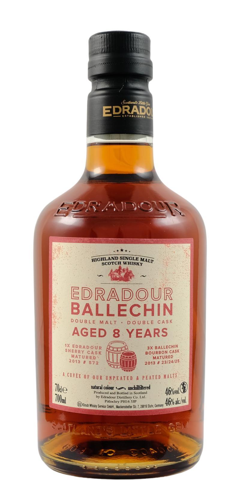 Ballechin 2013  Double Malt - Double Cask