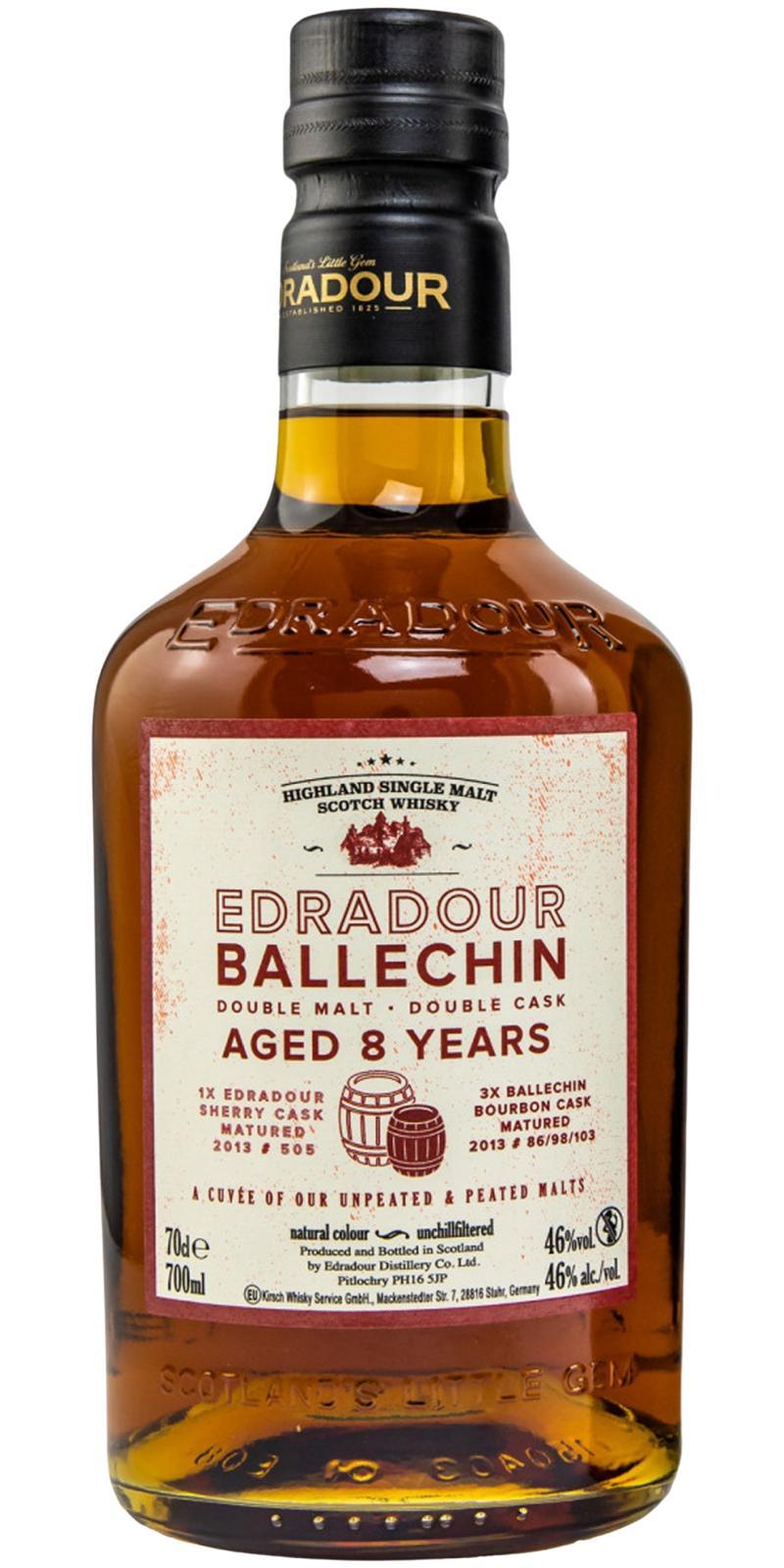 Ballechin 2013  Double Malt - Double Cask