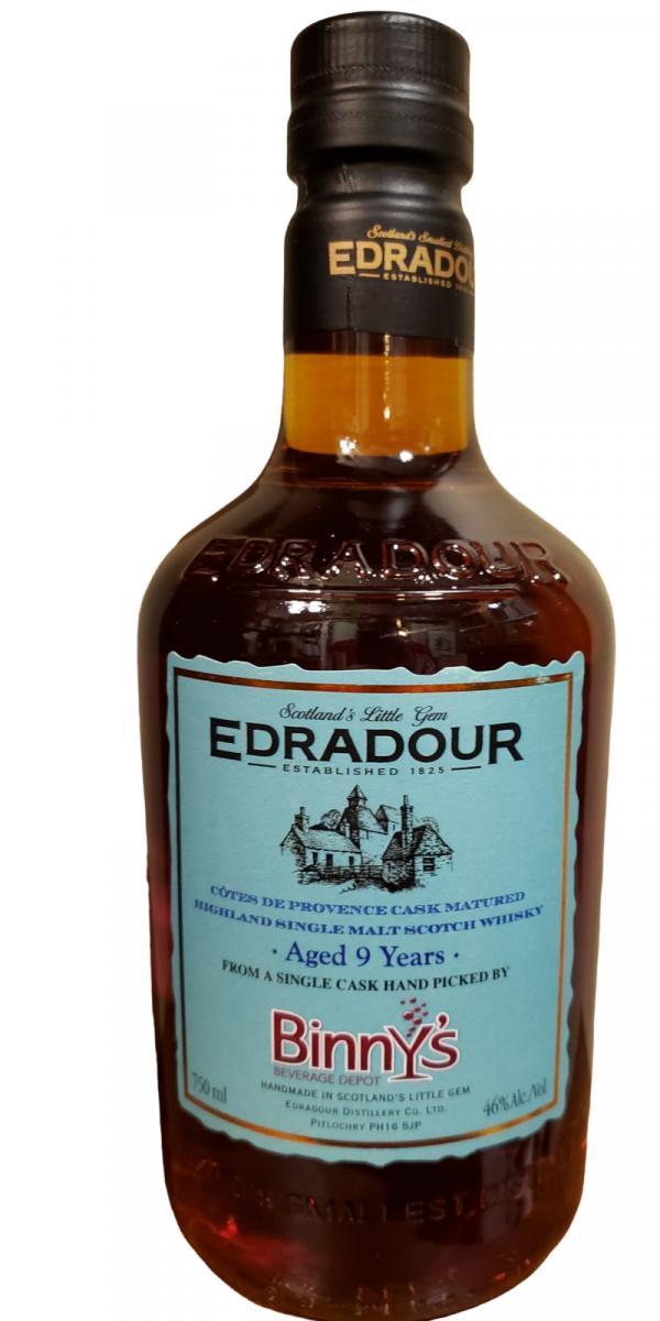 Edradour 09-year-old  Côtes de Provence Cask Matured