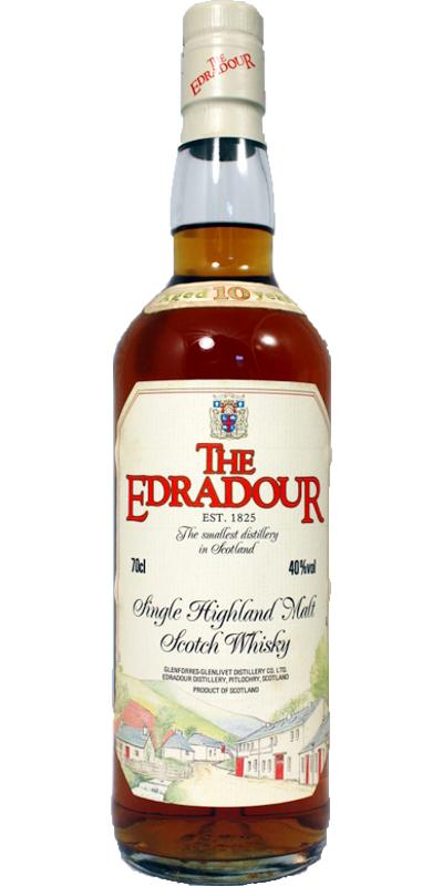 Edradour 10-year-old  Old Label