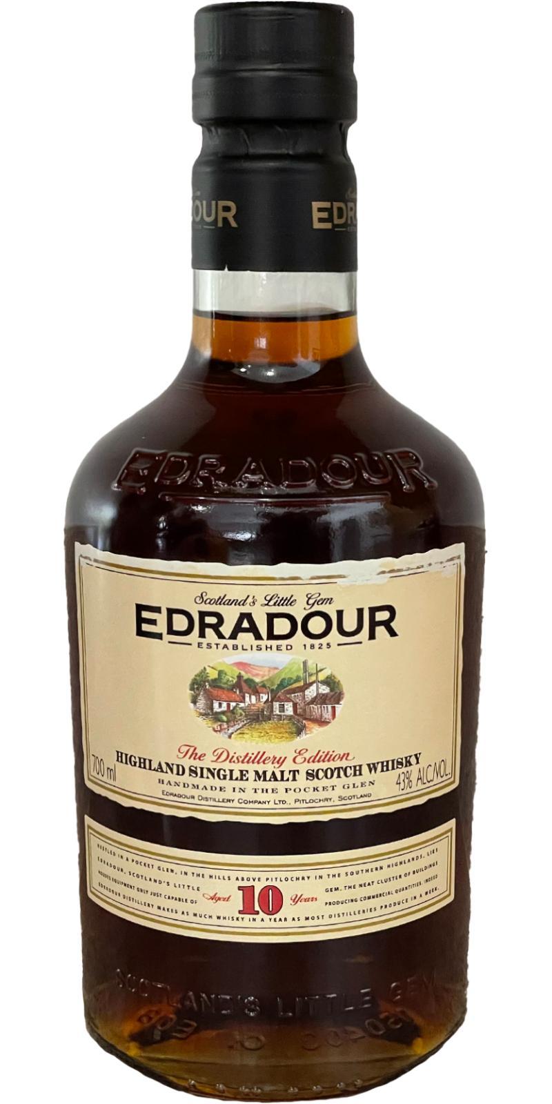 Edradour 10-year-old  The Distillery Edition