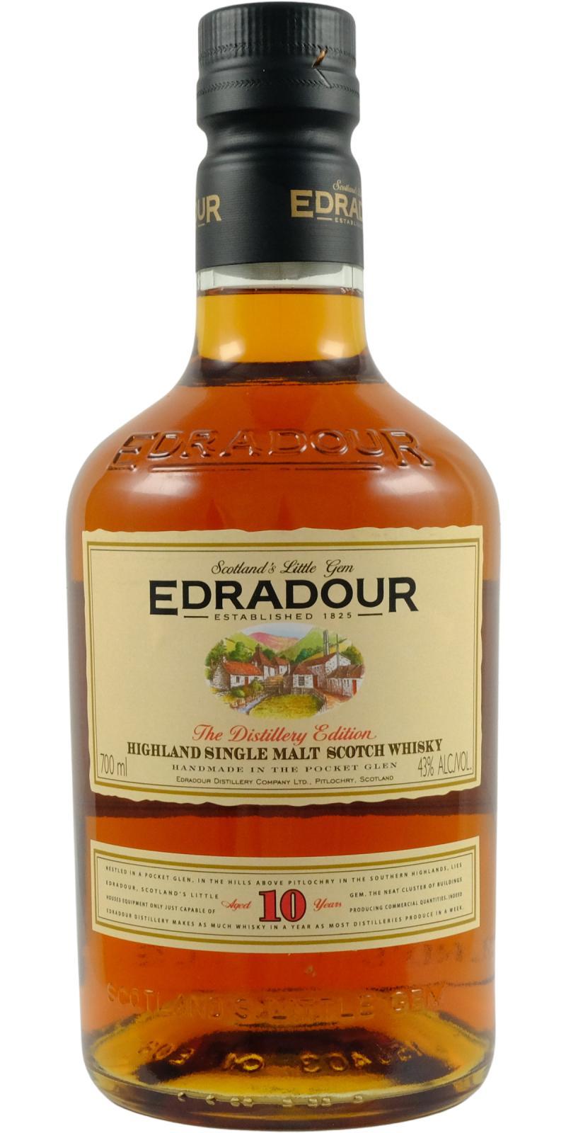 Edradour 10-year-old  The Distillery Edition