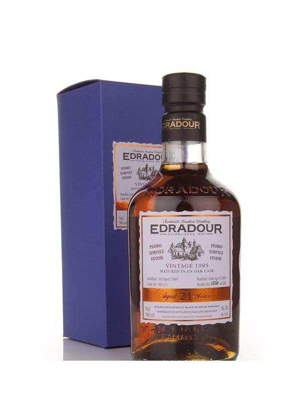 Edradour 1985 Vintage  Pedro Ximénez Finish