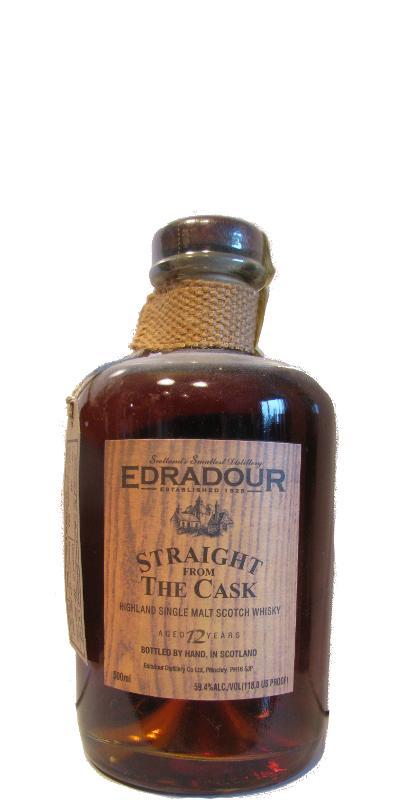 Edradour 1991   Straight From The Cask - Sherry Cask Matured