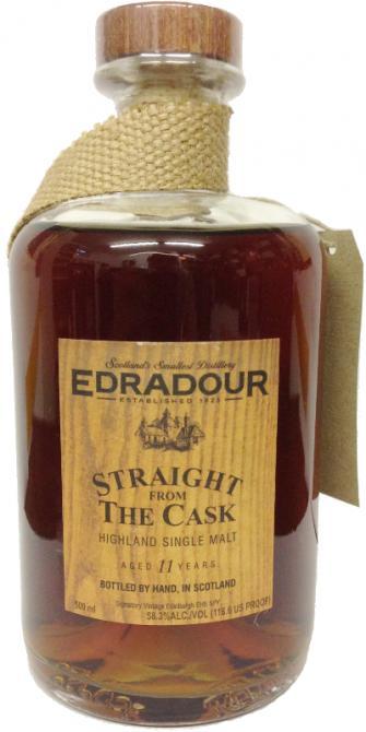 Edradour 1991   Straight From The Cask - Sherry Cask Matured