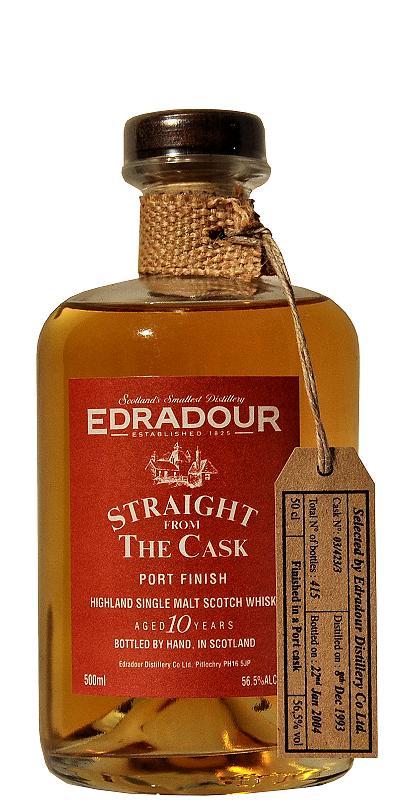 Edradour 1993   Straight From The Cask - Port Finish