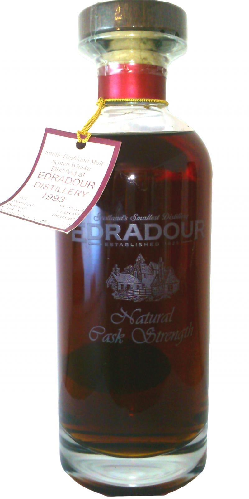Edradour 1993  Natural Cask Strength