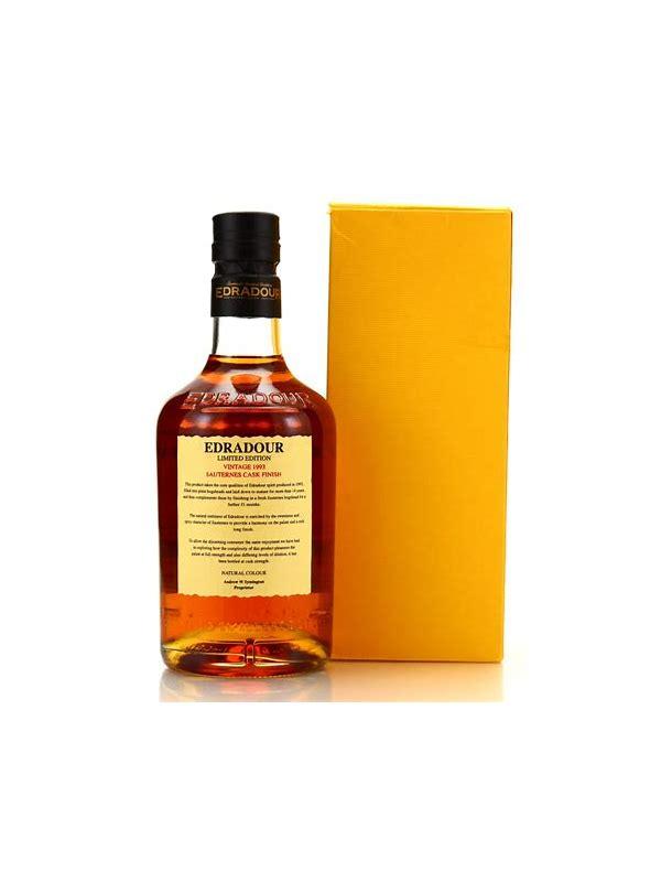 Edradour 1993 Vintage  Sauternes Cask Finish