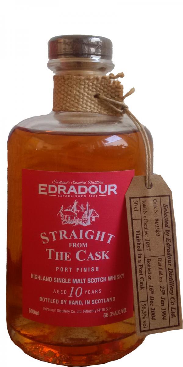 Edradour 1994  Straight From The Cask - Port Finish
