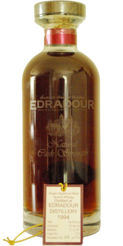 Edradour 1994  Natural Cask Strength