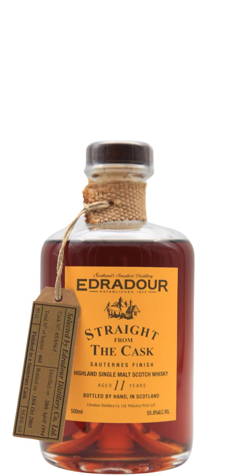 Edradour 1994  Straight From The Cask - Sauternes Finish