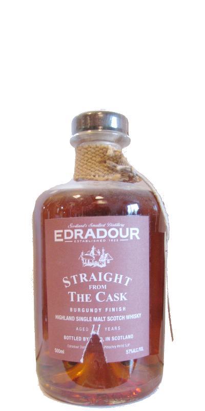Edradour 1994   Straight From The Cask - Burgundy Finish