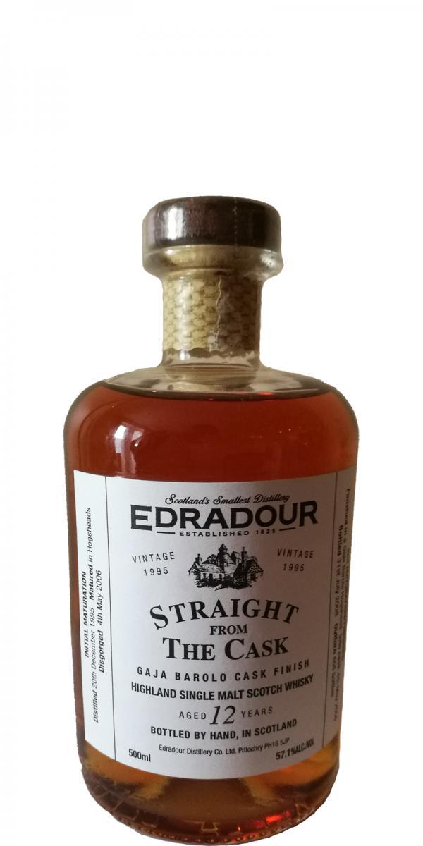 Edradour 1995  Straight From The Cask - Gaja Barolo Cask Finish