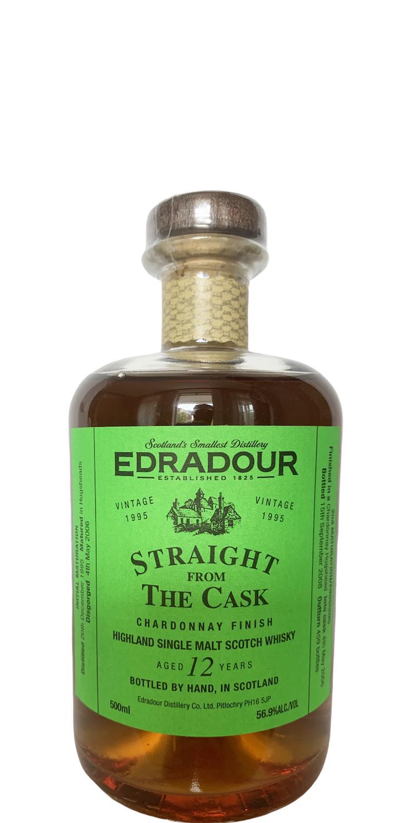 Edradour 1995  Straight From The Cask - Chardonnay Finish
