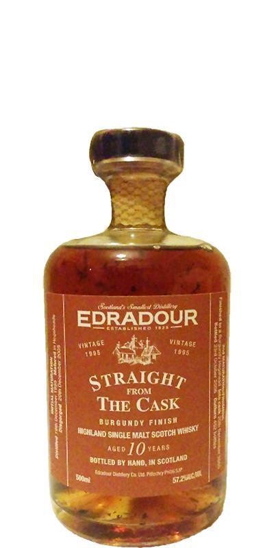 Edradour 1995  Straight From The Cask - Burgundy Finish