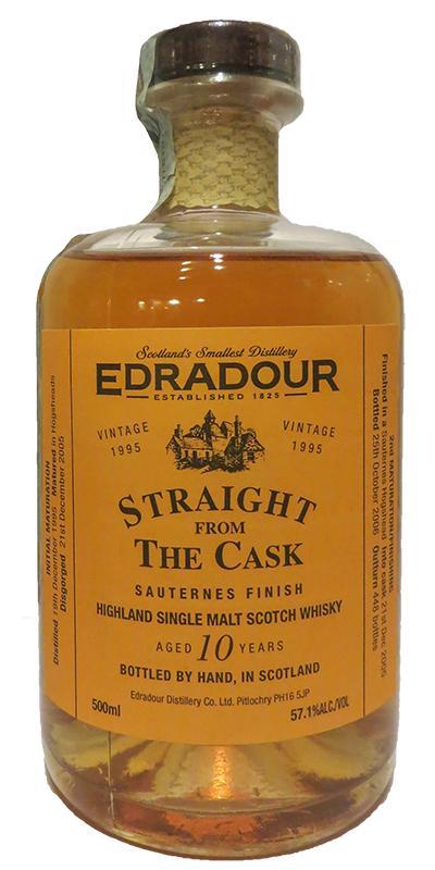Edradour 1995   Straight From The Cask - Sauternes Finish