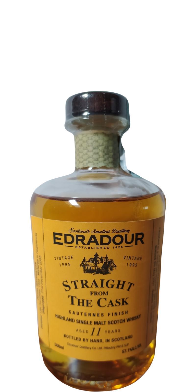 Edradour 1995  Straight From The Cask - Sauternes Finish