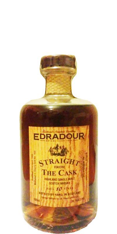 Edradour 1996  Straight From The Cask - Sherry Cask Matured