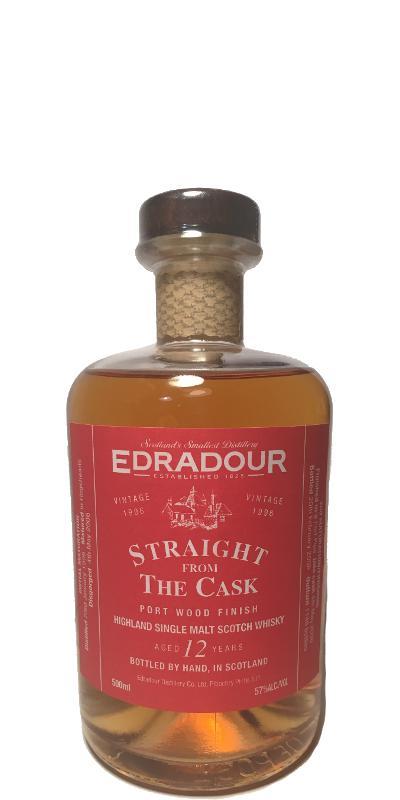 Edradour 1996  Straight From The Cask - Port Wood Finish