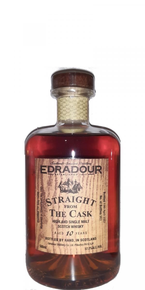 Edradour 1996  Straight From The Cask - Sherry Cask Matured