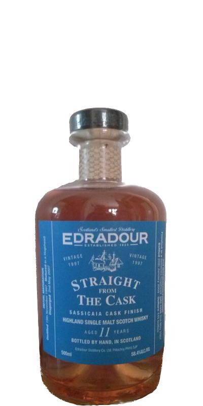 Edradour 1997  Straight From The Cask - Sassicaia Cask Finish