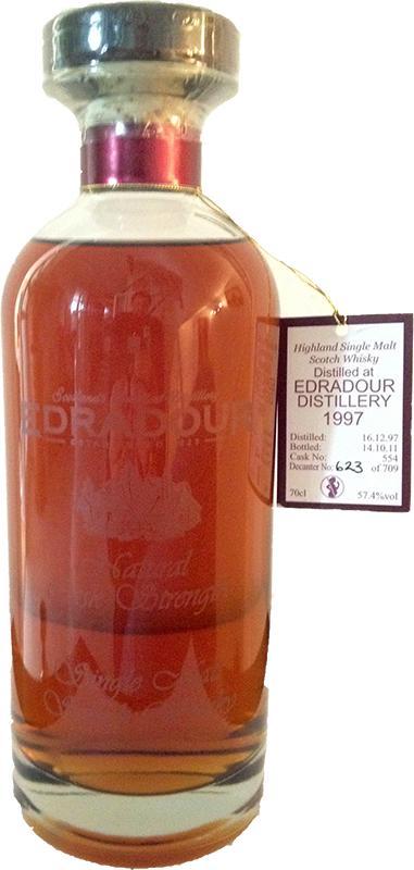 Edradour 1997  Natural Cask Strength