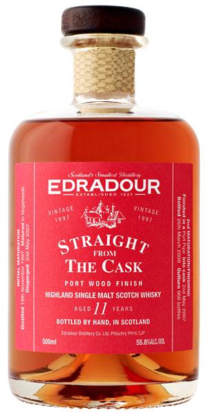 Edradour 1997  Straight From The Cask - Port Wood Finish