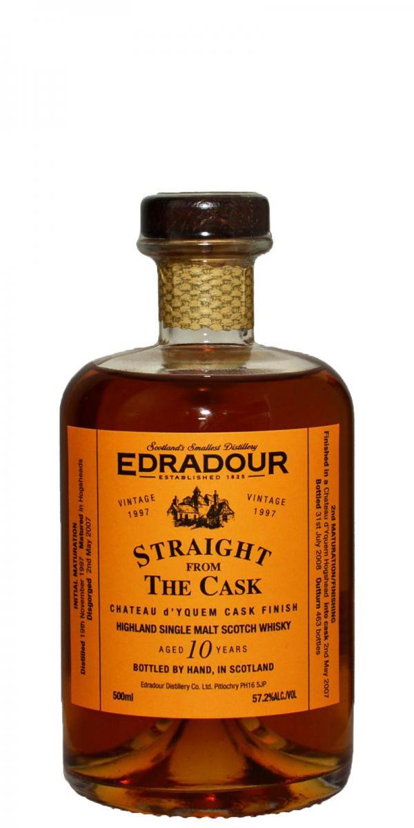 Edradour 1997  Straight From The Cask - Chateau d'Yquem Cask Finish