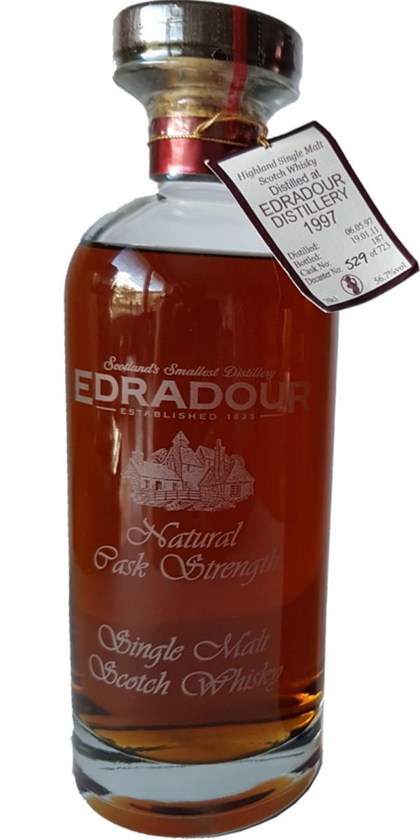 Edradour 1997  Natural Cask Strength