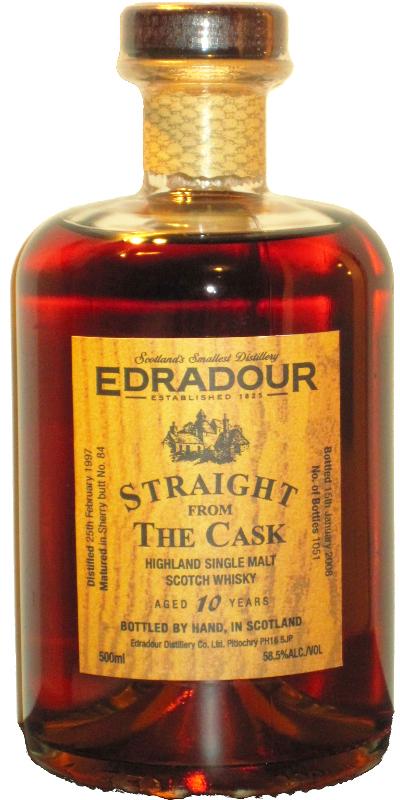 Edradour 1997  Straight From The Cask