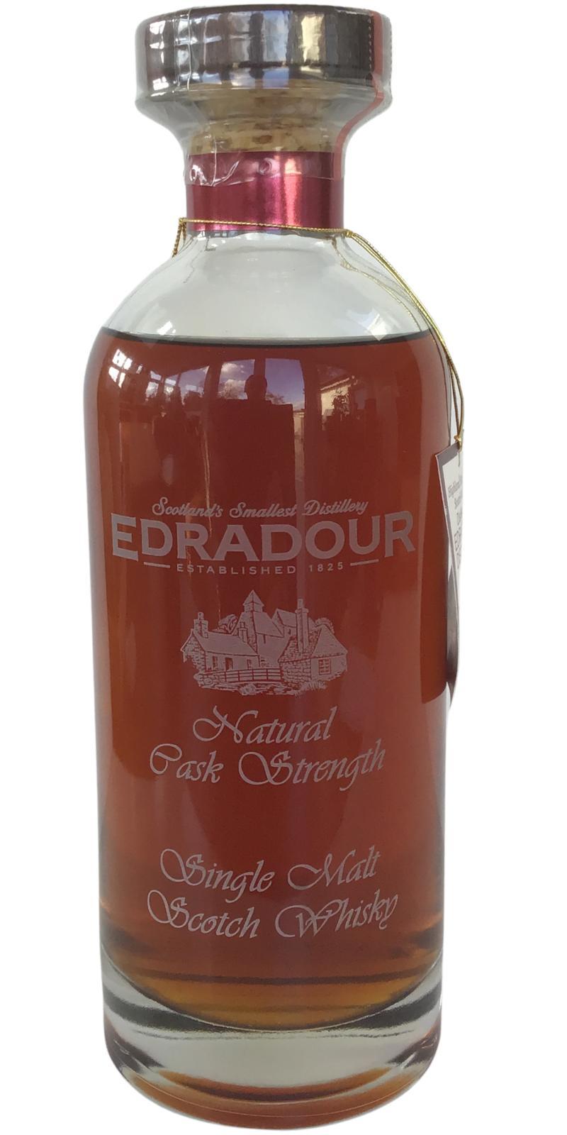 Edradour 1997  Natural Cask Strength