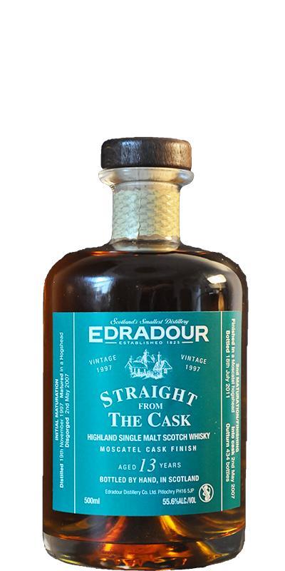 Edradour 1997  Straight From The Cask - Moscatel Cask Finish
