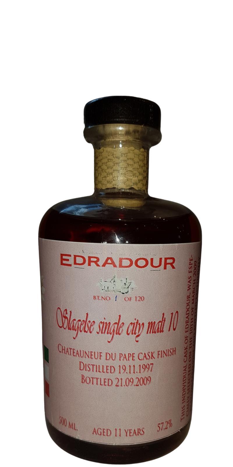 Edradour 1997   Slagelse Single City Malt no. 10