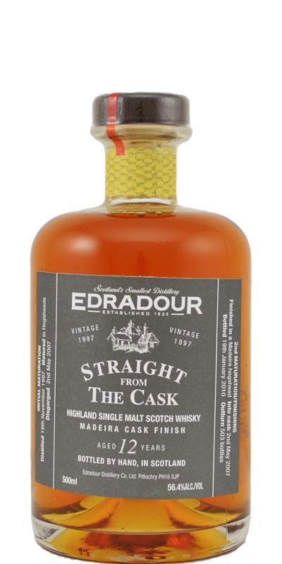 Edradour 1997  Straight From The Cask - Madeira Cask Finish