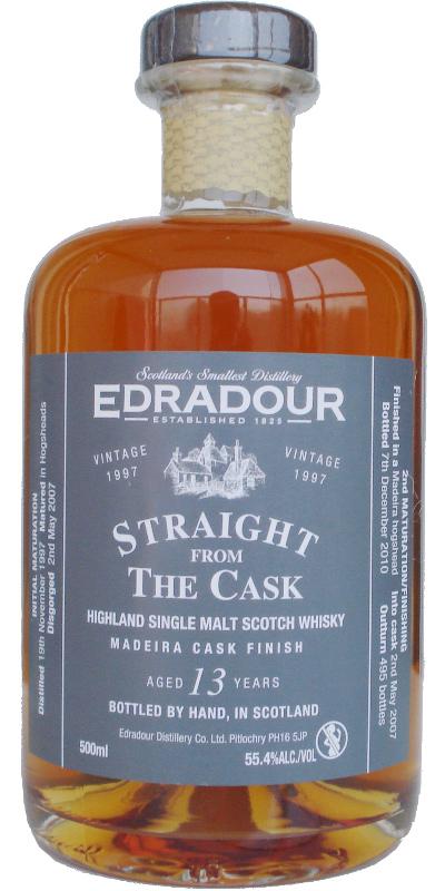 Edradour 1997  Straight From The Cask - Madeira Cask Finish