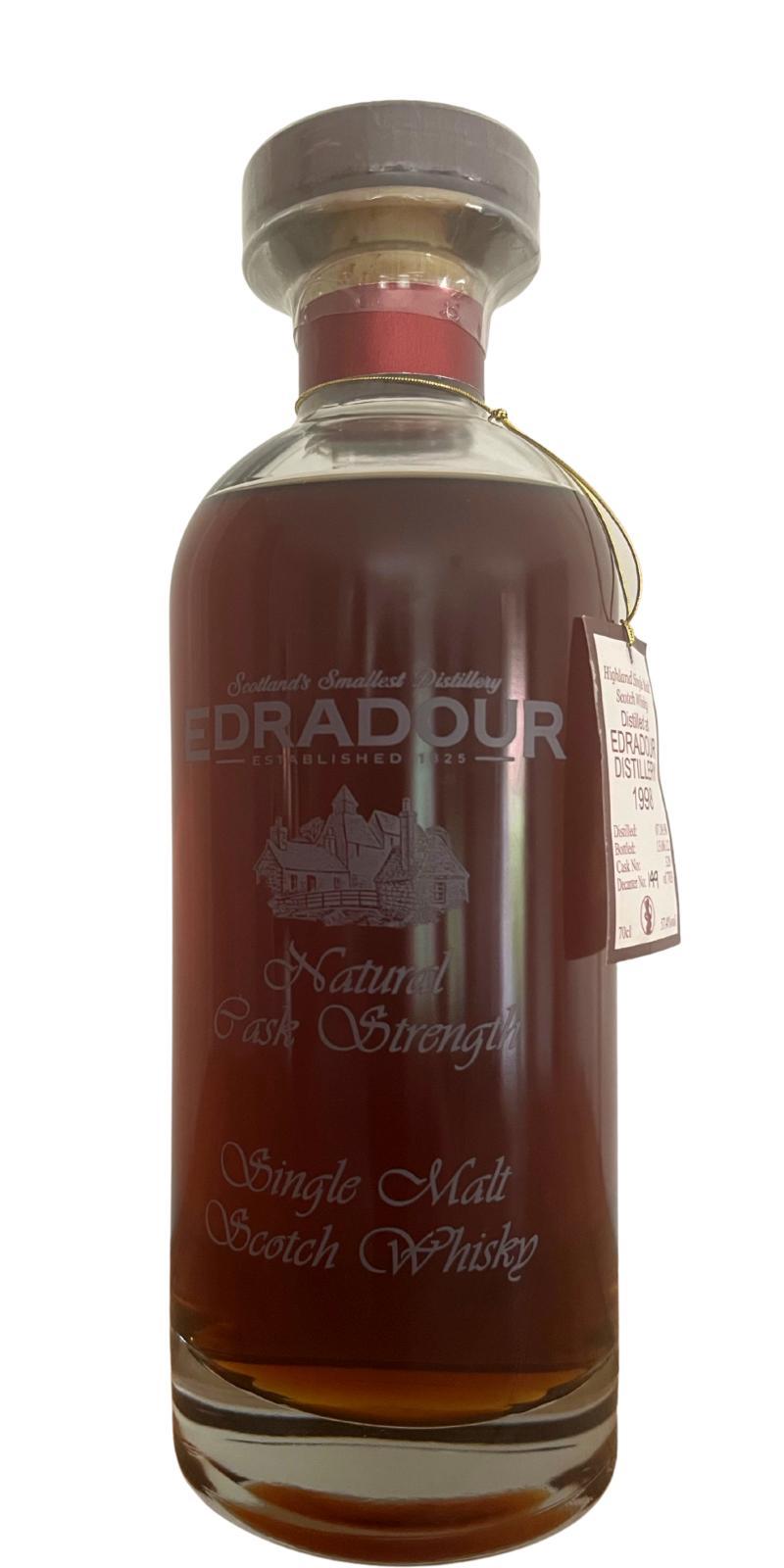 Edradour 1998  Natural Cask Strength