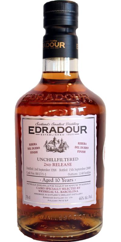 Edradour 1998 Ribera del Duero  2nd Release