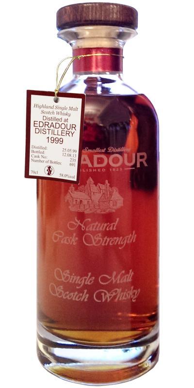 Edradour 1999  Natural Cask Strength