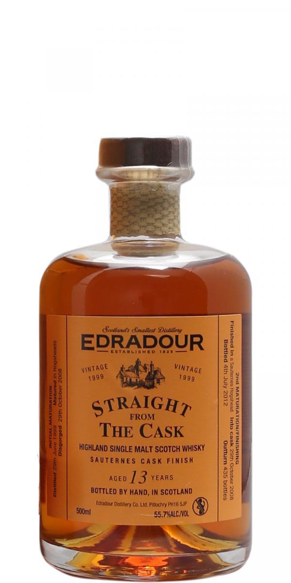 Edradour 1999  Straight From The Cask - Sauternes Cask Finish