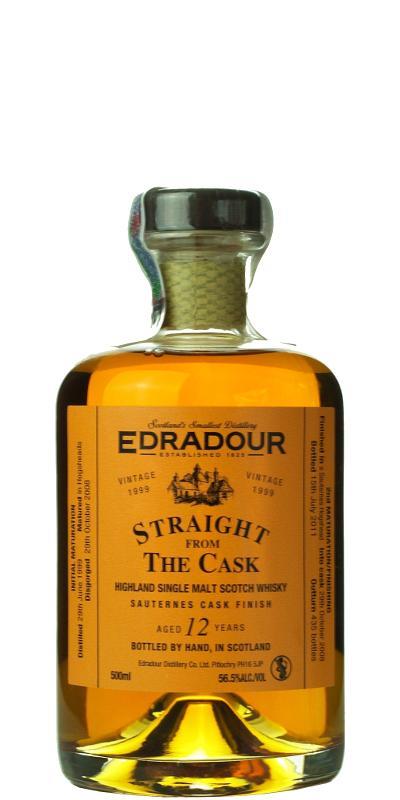 Edradour 1999  Straight From The Cask - Sauternes Cask Finish