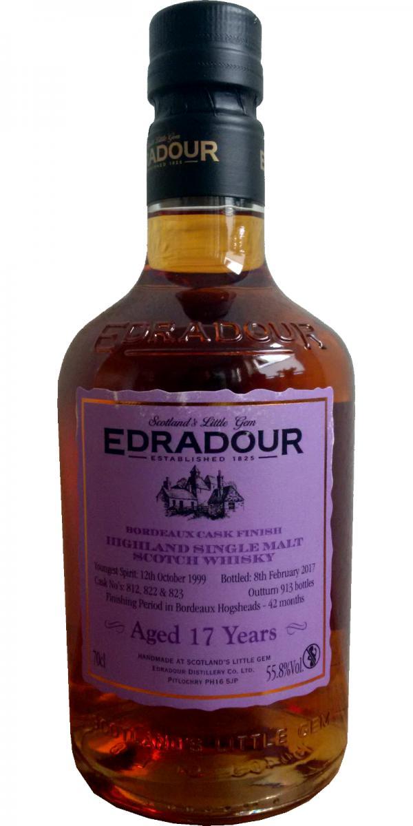 Edradour 1999  Bordeaux Cask Finish