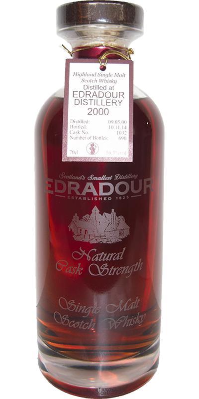Edradour 2000  Natural Cask Strength