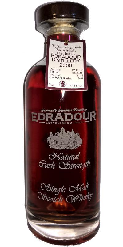 Edradour 2000  Natural Cask Strength